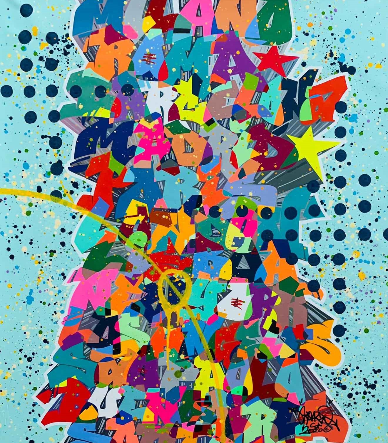 Colorfulworld_100x81cm_mixedmedia